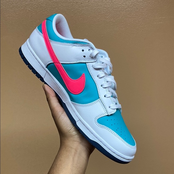 Nike Dunk Low “Dusty Cactus/Thunder Blue/White/Racer Pink/Laser Orange” - Picture 12 of 17